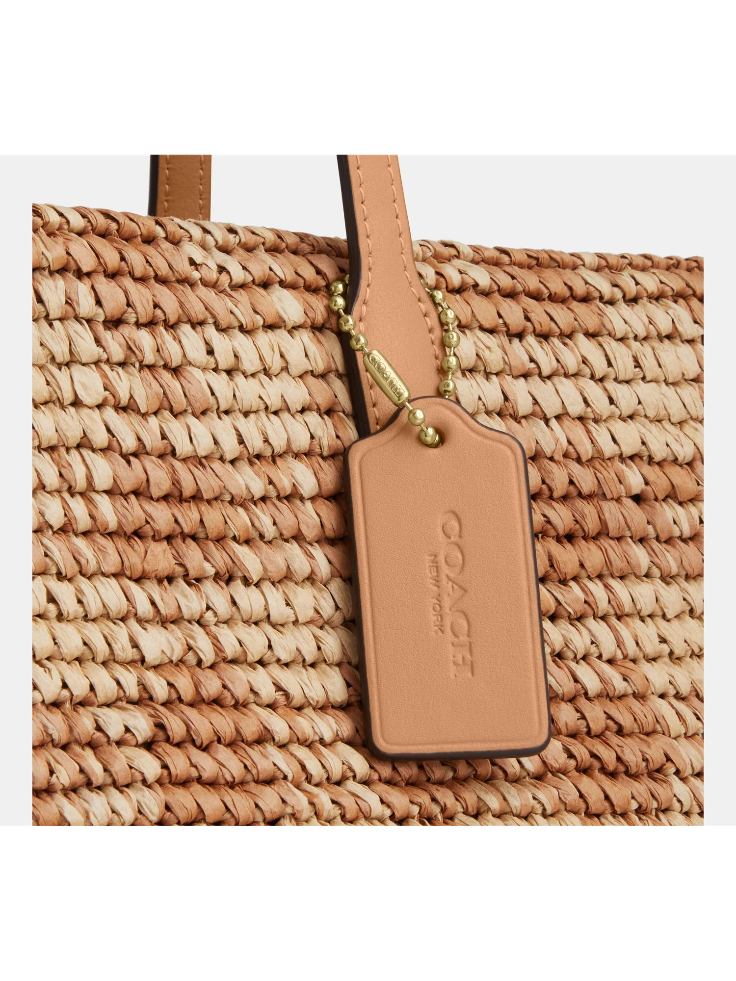 Сумка-тоут Coach City с принтом гингем — 5