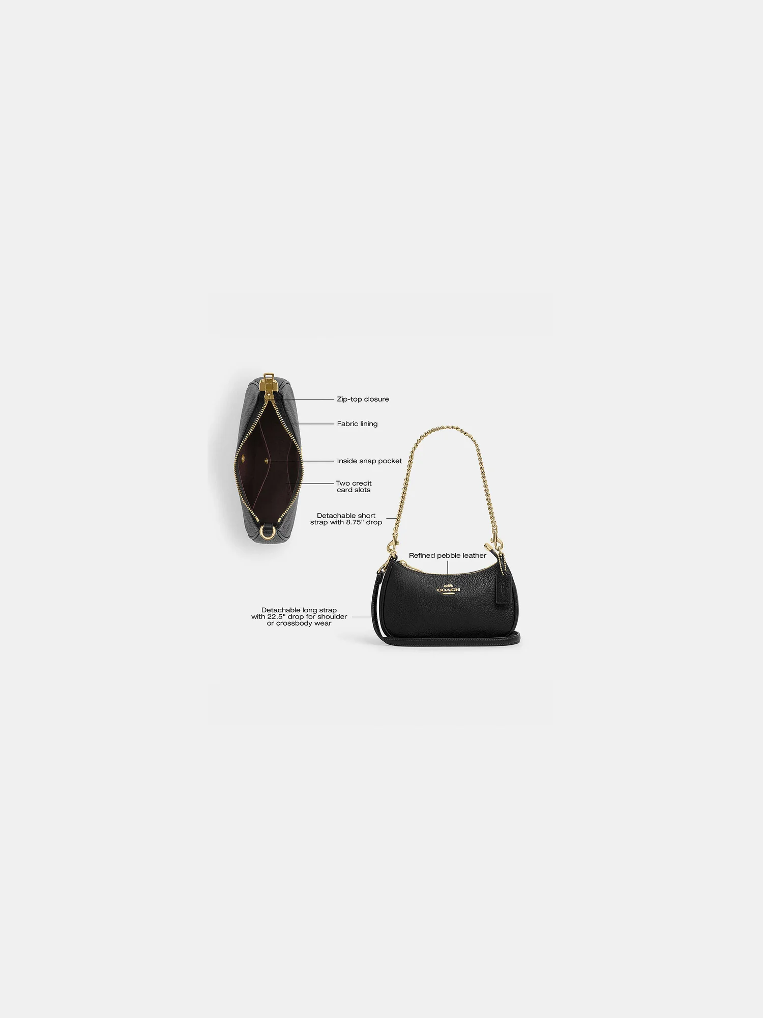 Мини-сумка Coach Teri — 18