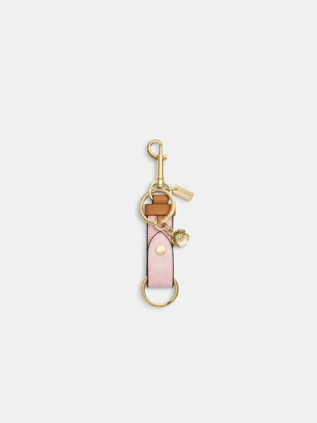 Брелок-подвеска Coach Trigger Snap с сердцем