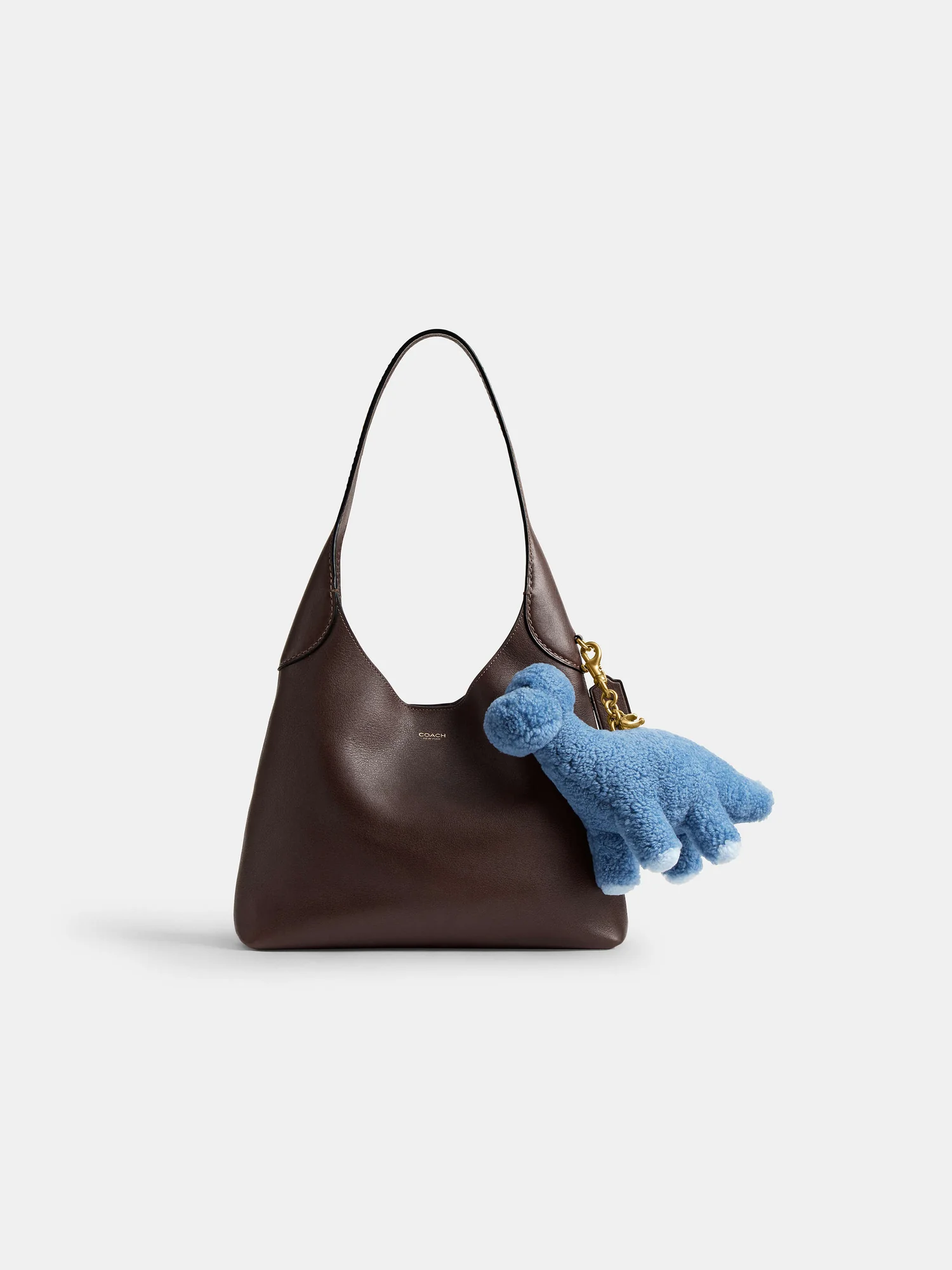 Брелок для сумки Coach динозавр Rexy из шерлинга — 2