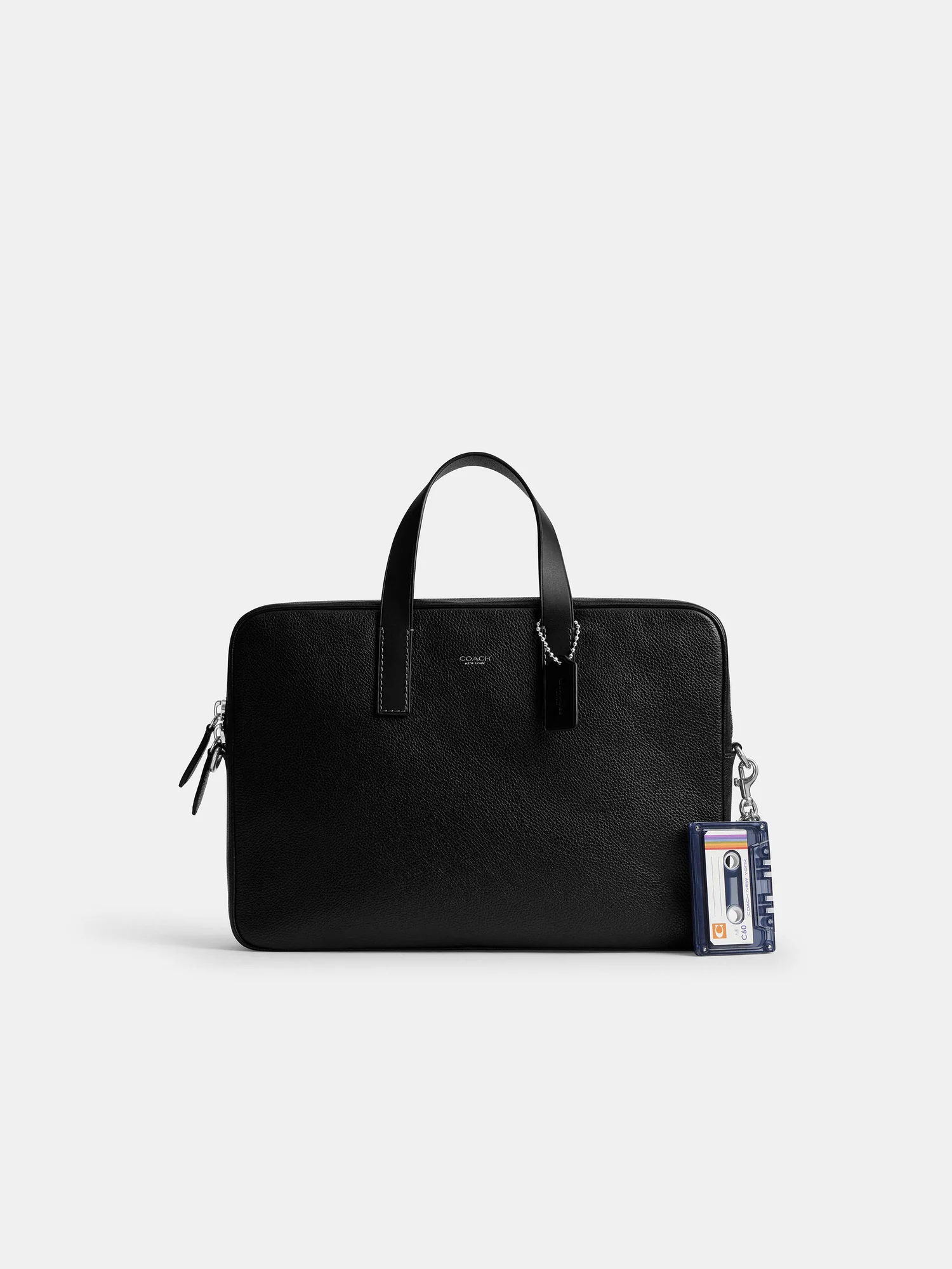 Брелок-подвеска для сумки Coach в виде кассеты — 2