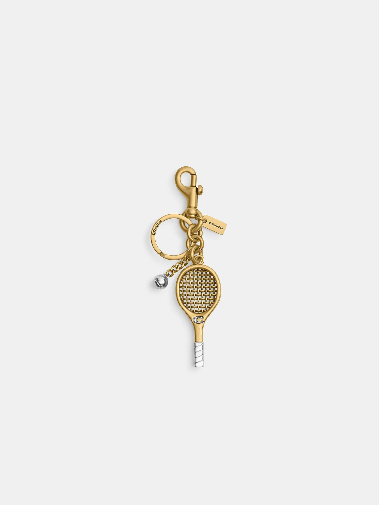 Брелок для сумки Coach Small Tennis Racket — 1