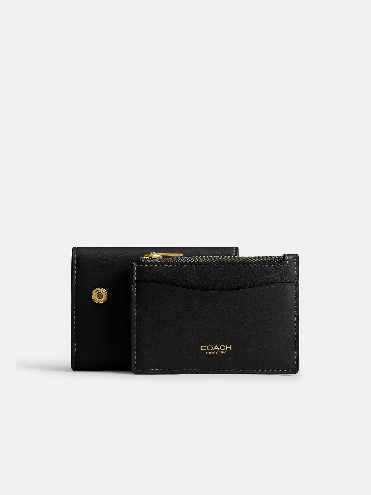 Женский кожаный кошелек Coach Essential Card Holder — 14