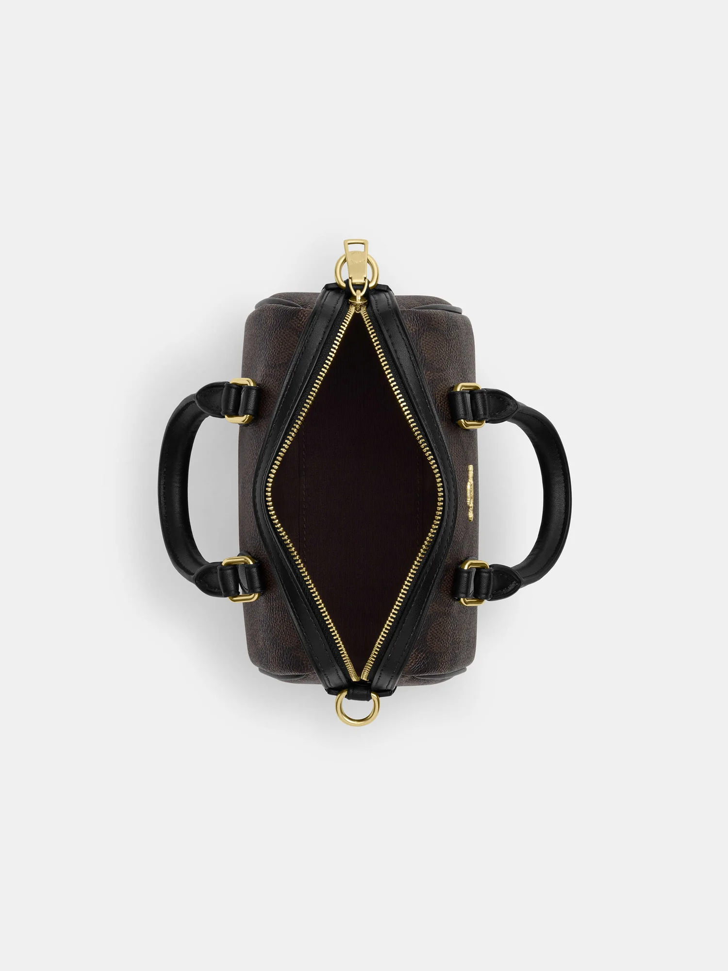 Мини-сумка Coach Rowan с фирменным принтом — 9