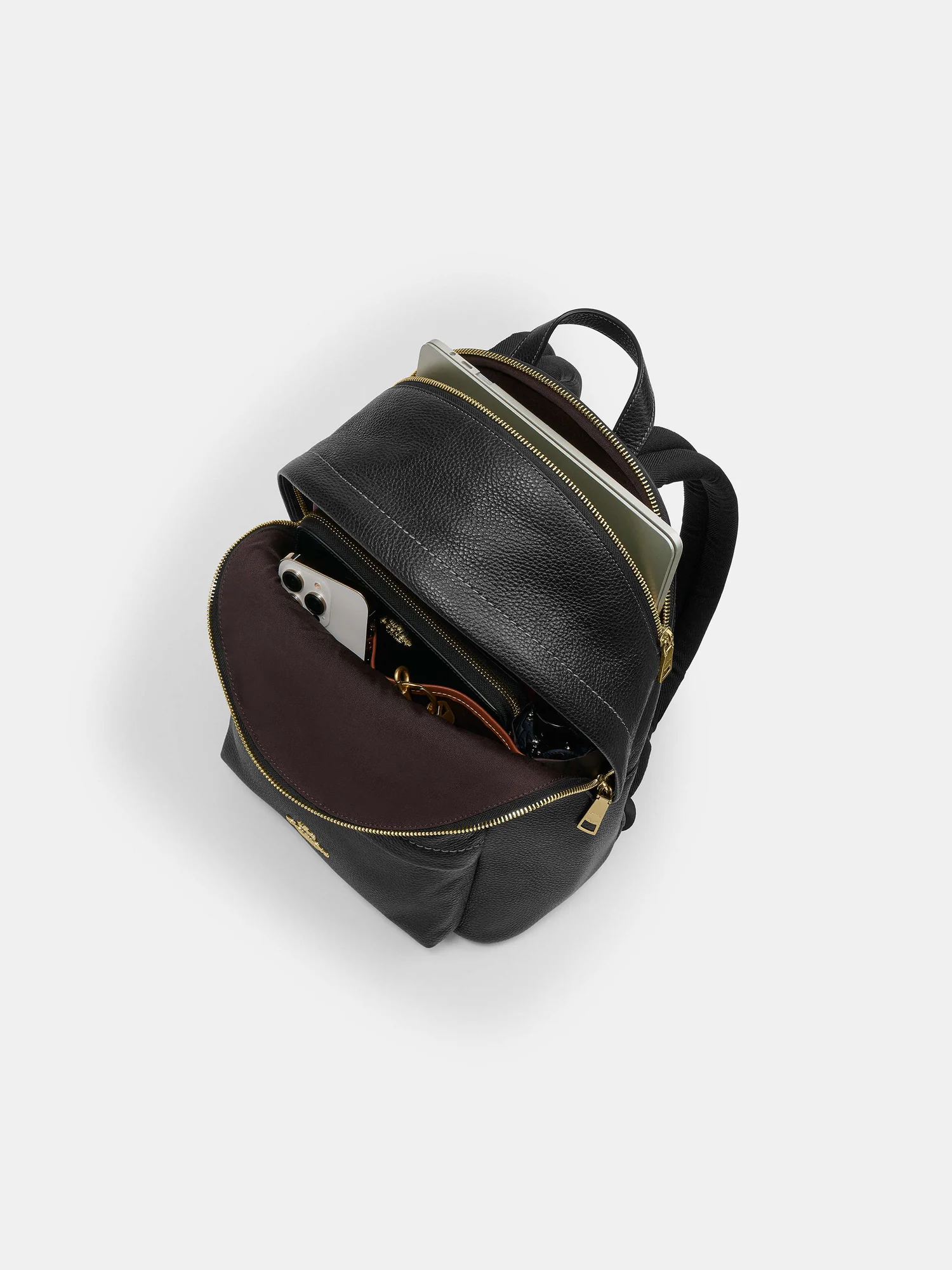 Рюкзак Coach Taylor Small из зернистой кожи — 9