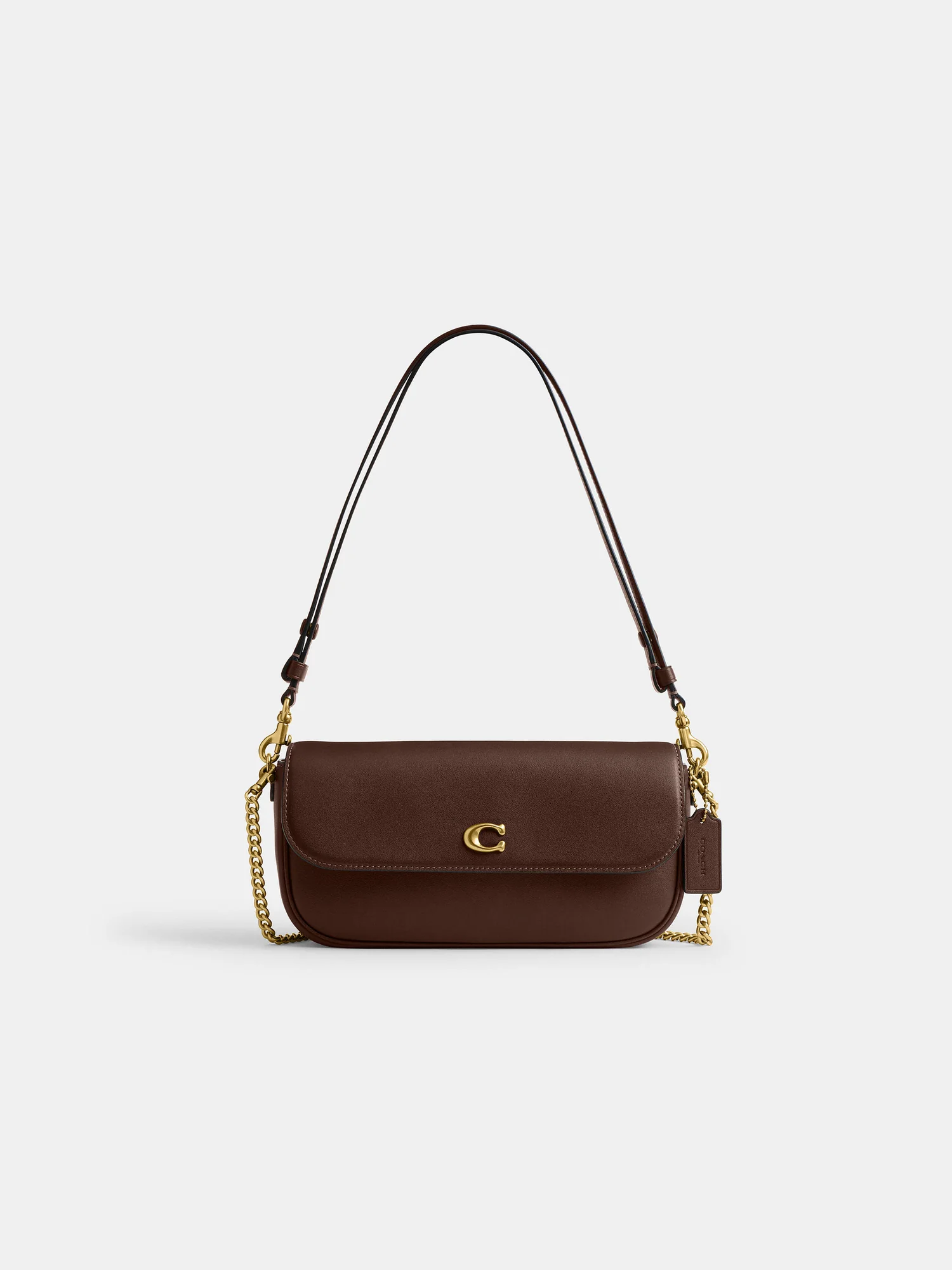Сумка Coach Brook Flap с цепочкой — 16