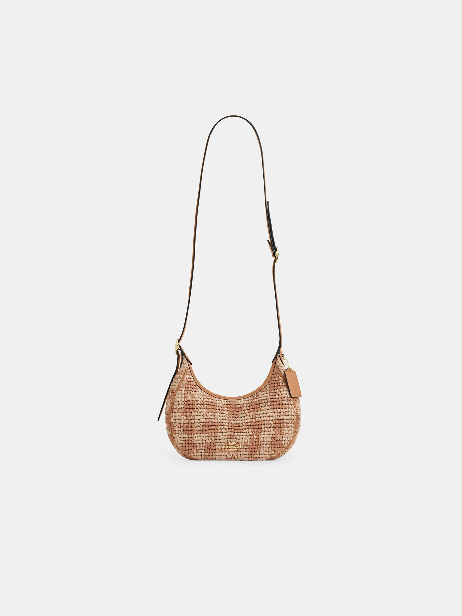 Сумка на плечо Coach Emily с принтом гингем — 4
