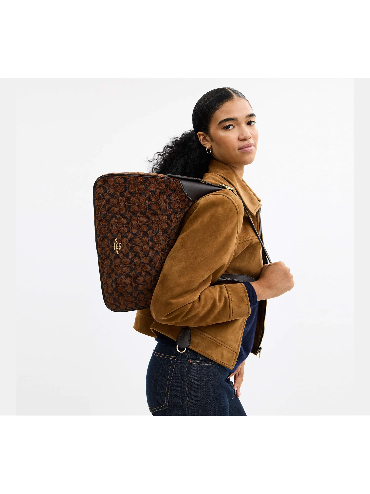 Сумка на плечо Coach Ella Signature Chenille — 7