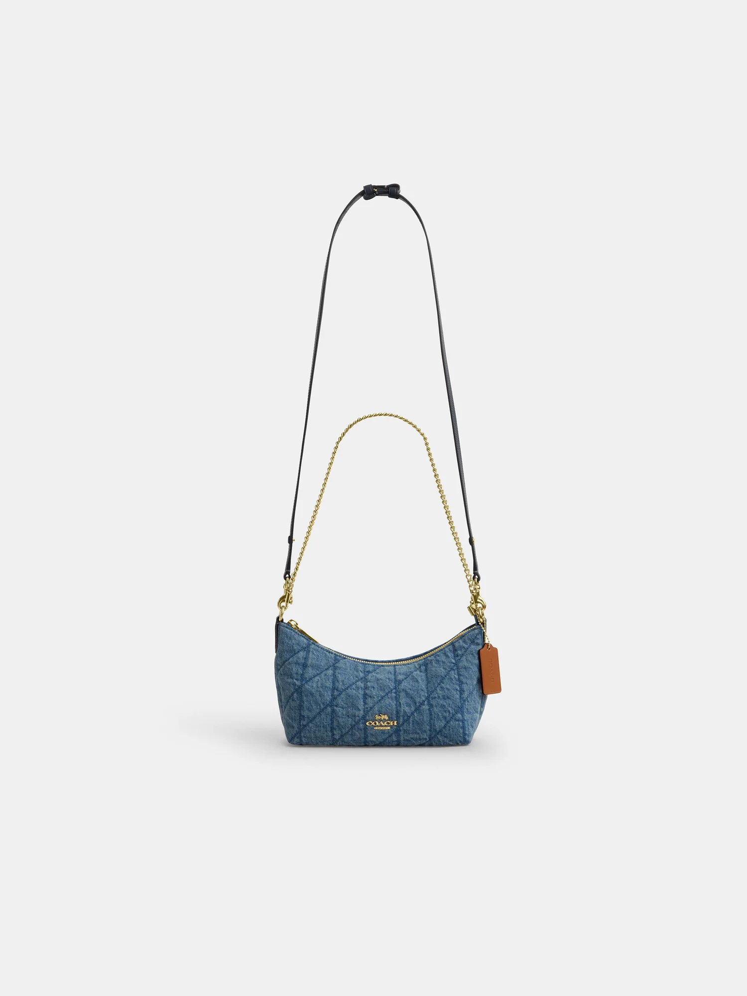 Стёганая сумка на плечо Coach Caitlin — 4