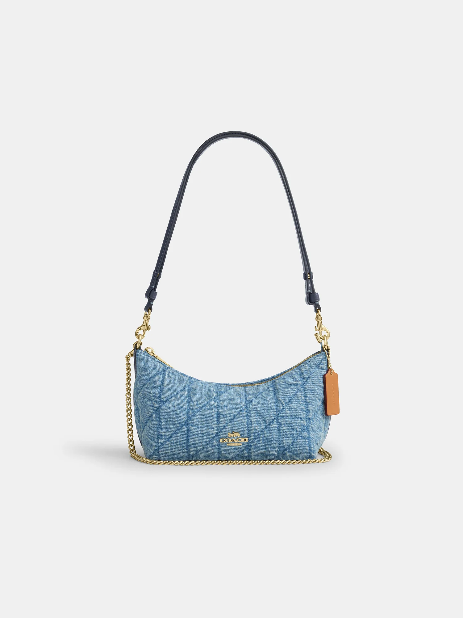 Стёганая сумка на плечо Coach Caitlin — 7