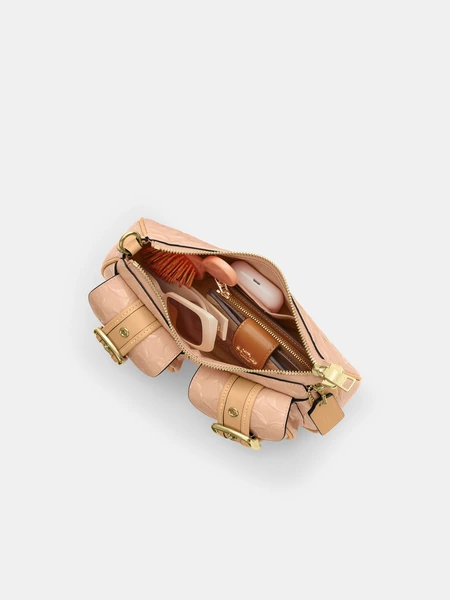 Сумка на плечо Coach Ashton из кожи Signature