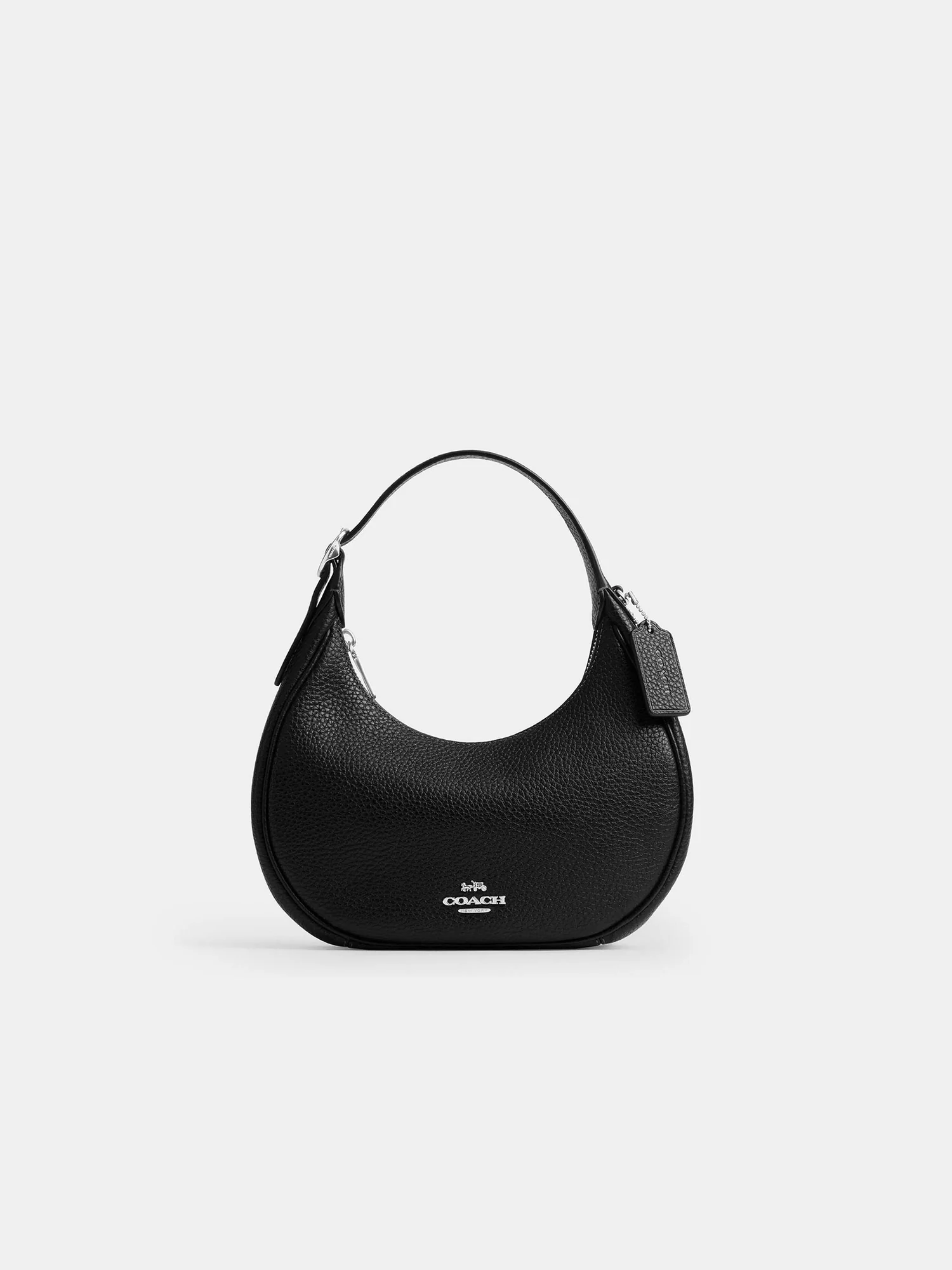 Сумка на плечо Coach Emily из зернистой кожи — 18