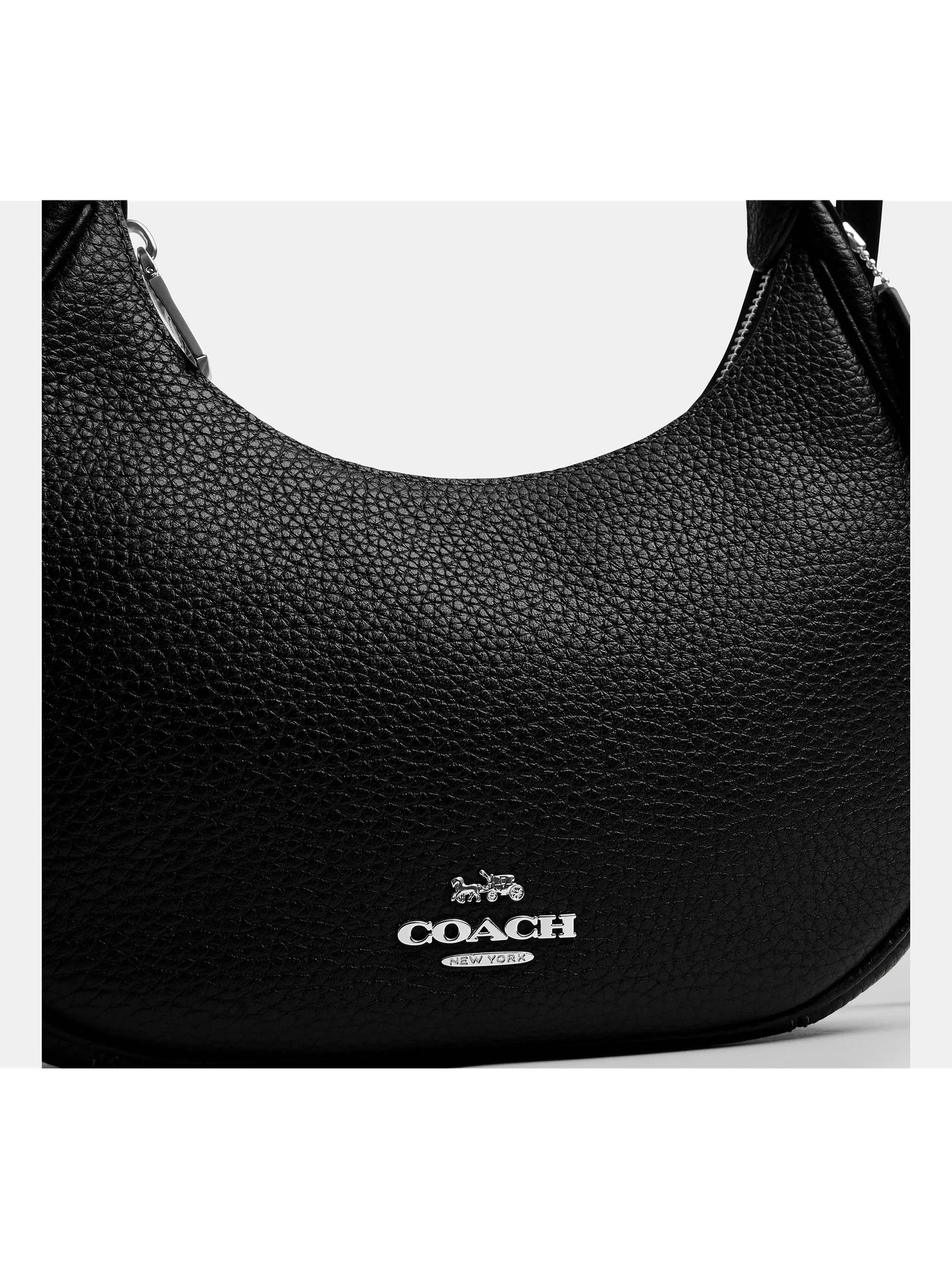 Сумка на плечо Coach Emily из зернистой кожи — 4