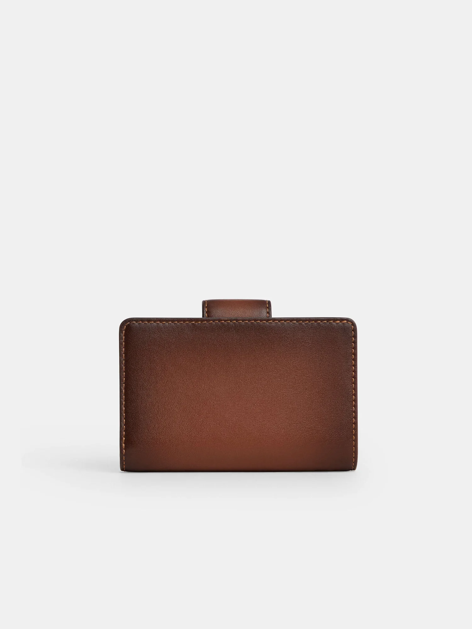 Кожаный кошелёк Coach Medium Corner Zip — 10