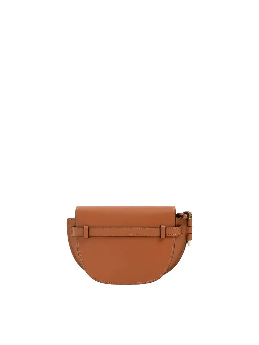 Мини-сумка Loewe Gate Dual из мягкой телячьей кожи — 3