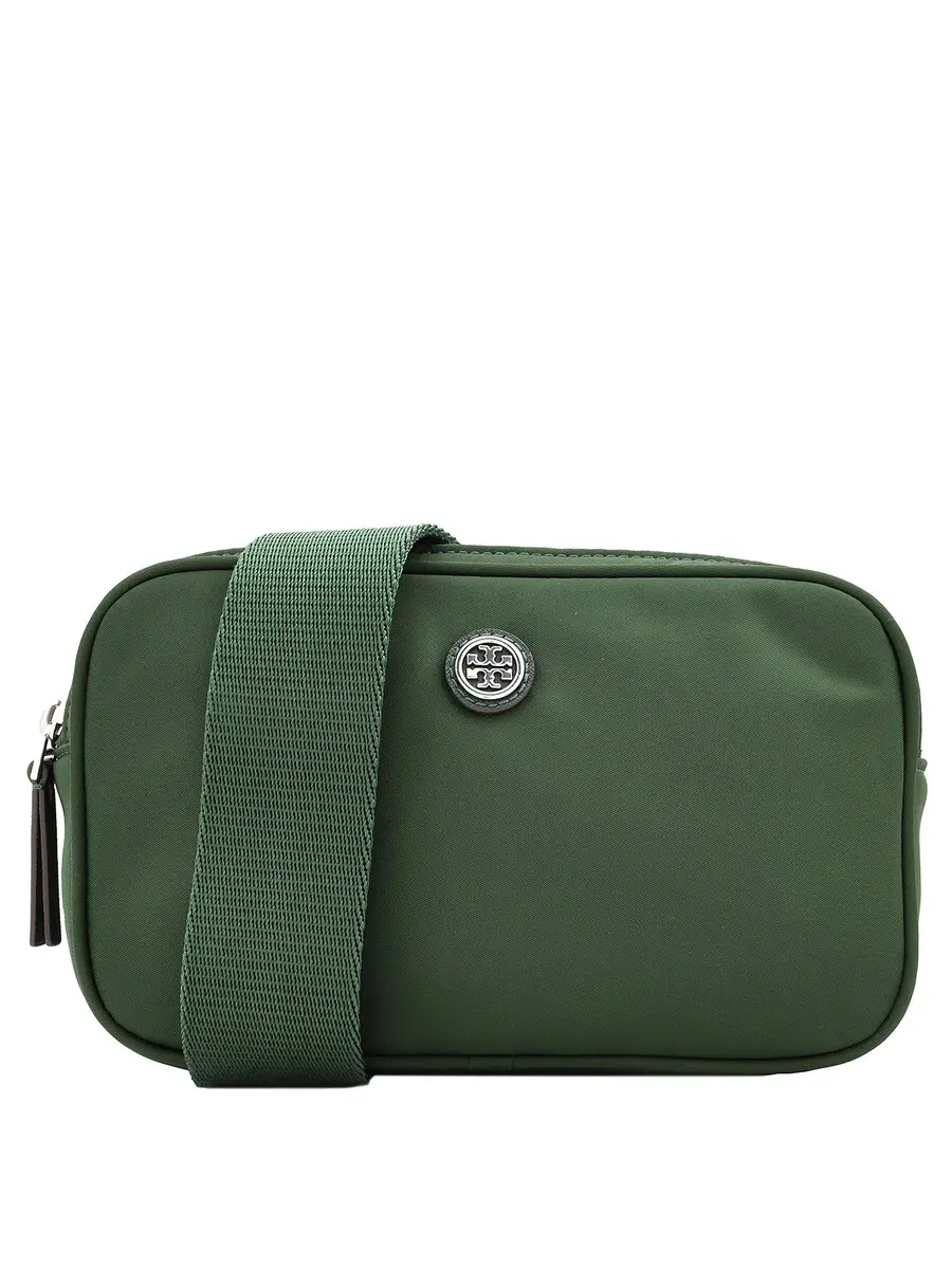 Сумка-пояс Tory Burch Virginia из нейлона цвета базилик