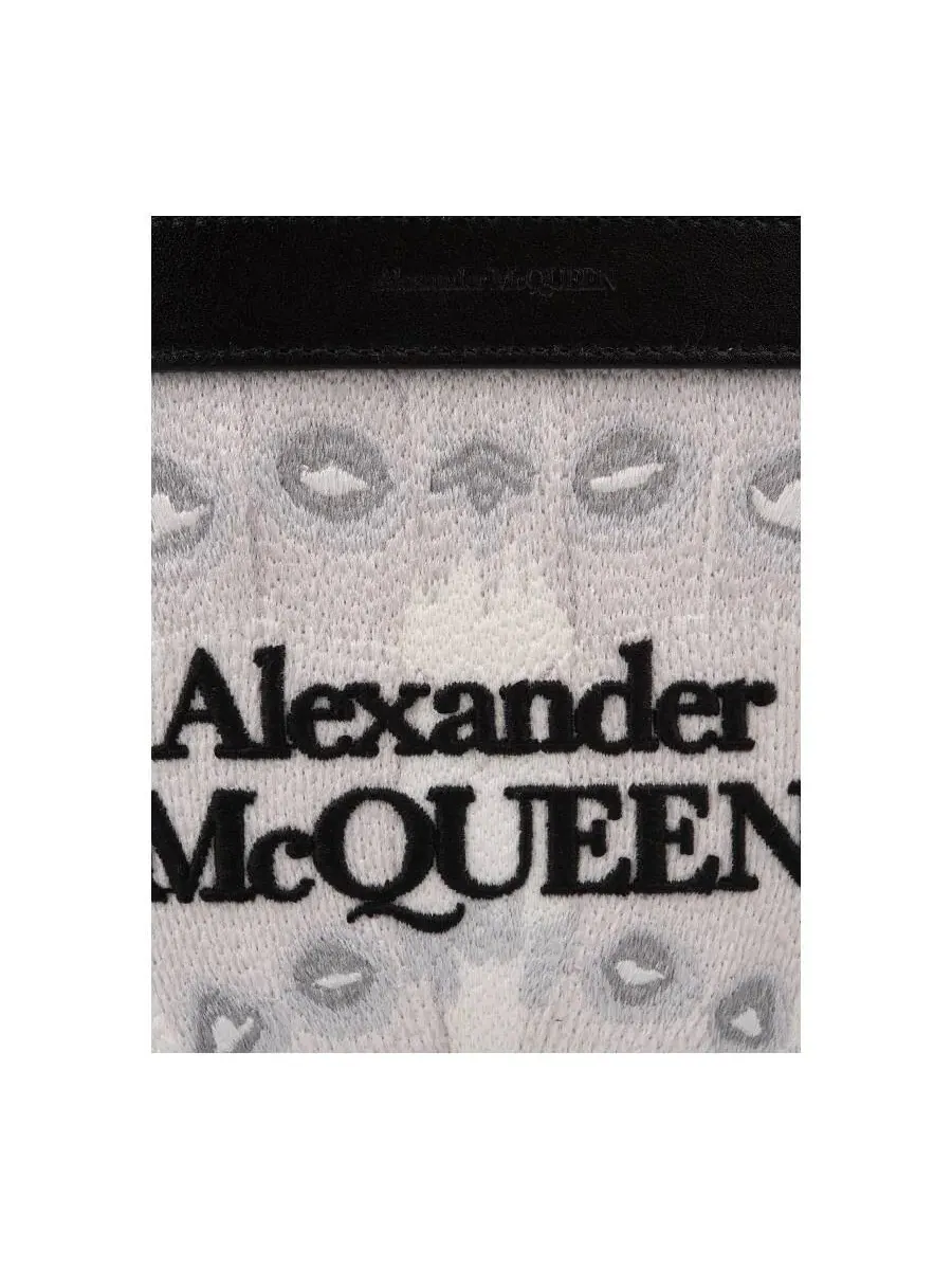 Сумка через плечо Alexander McQueen Bucket Bow — изображение 4 из 4, белый/черный