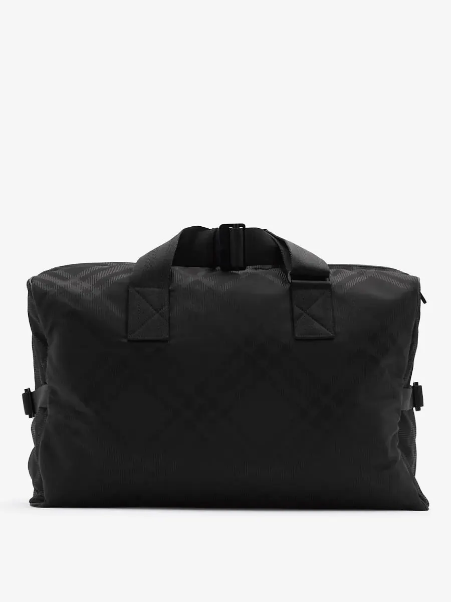 Сумка для выходных Burberry Black Check из жаккарда