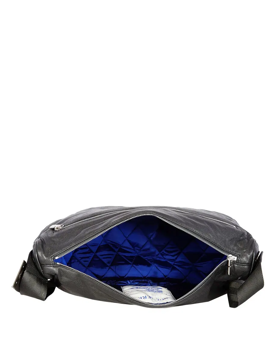 Кожаная сумка-мессенджер Burberry Shield — 4