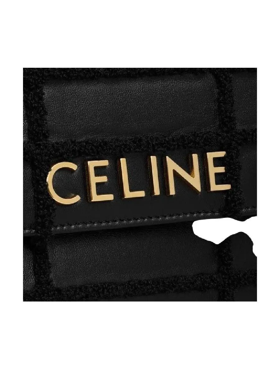 Плечевая сумка Celine Chain — изображение 2 из 2, черный
