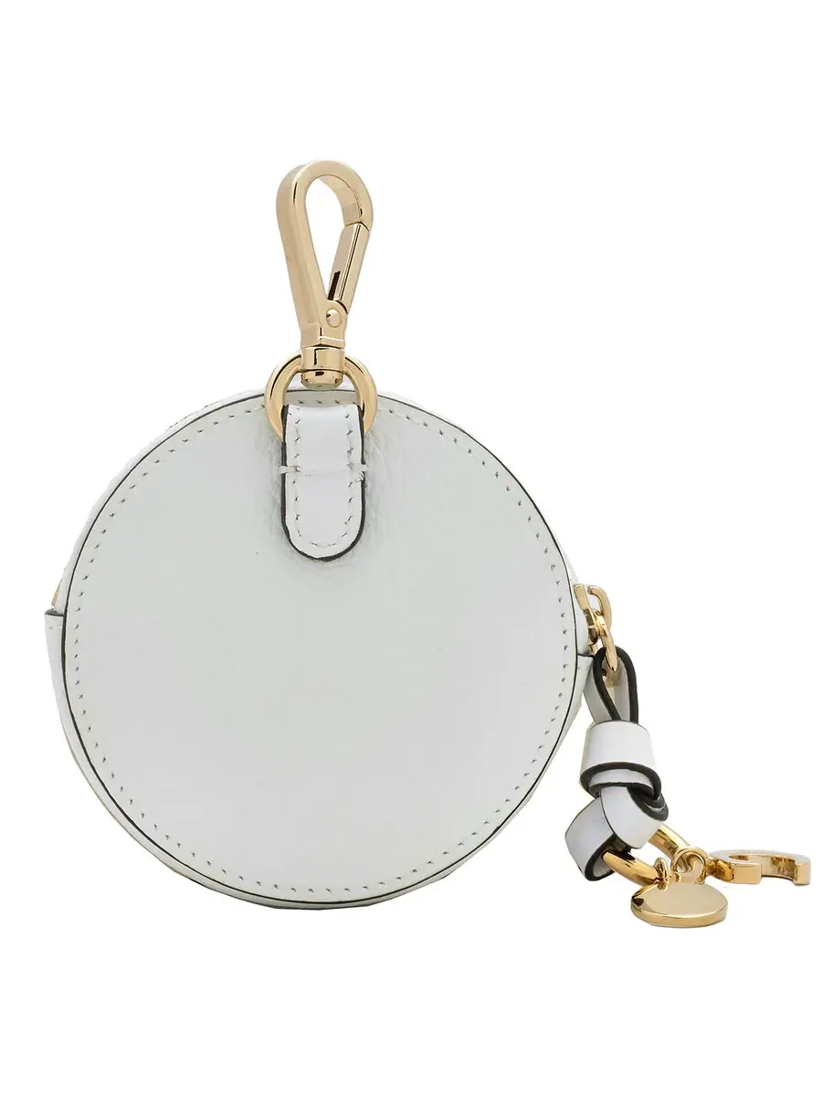 Кошелек для монет Chloé Crystal White Alphabet — изображение 3 из 4, белый