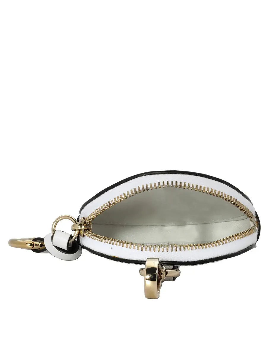Кошелек для монет Chloé Crystal White Alphabet — изображение 4 из 4, белый
