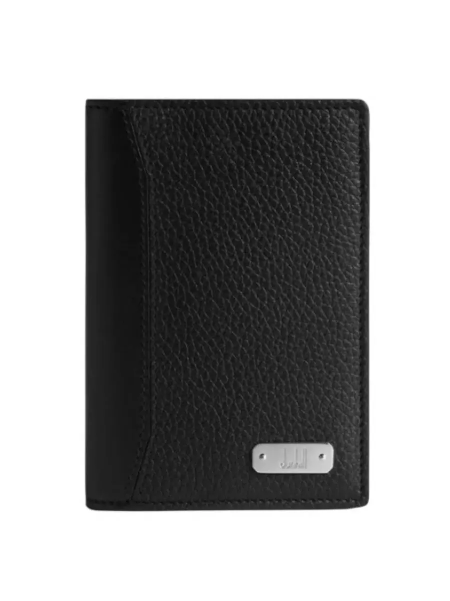 Визитница Dunhill 1893 из кожи запряжного типа — черный
