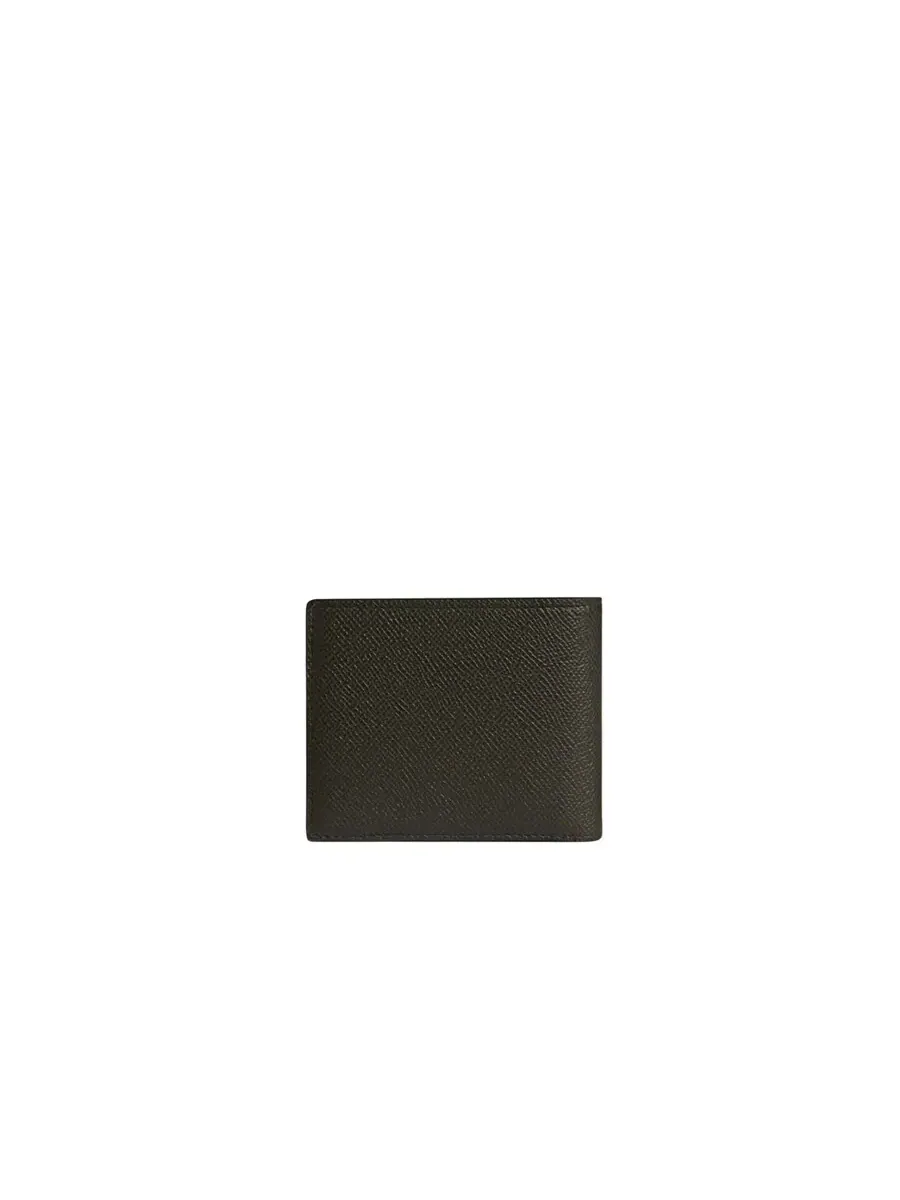 Кошелек для монет и купюр Dunhill Cadogan 4cc из кожи — изображение 3 из 3, оливковый