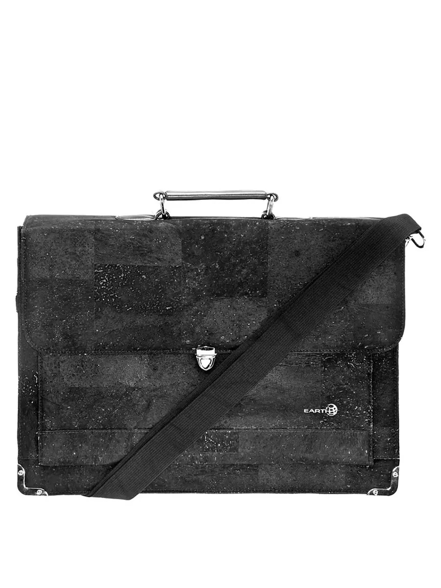 Портфель Earth Cork Faro Black CK3002