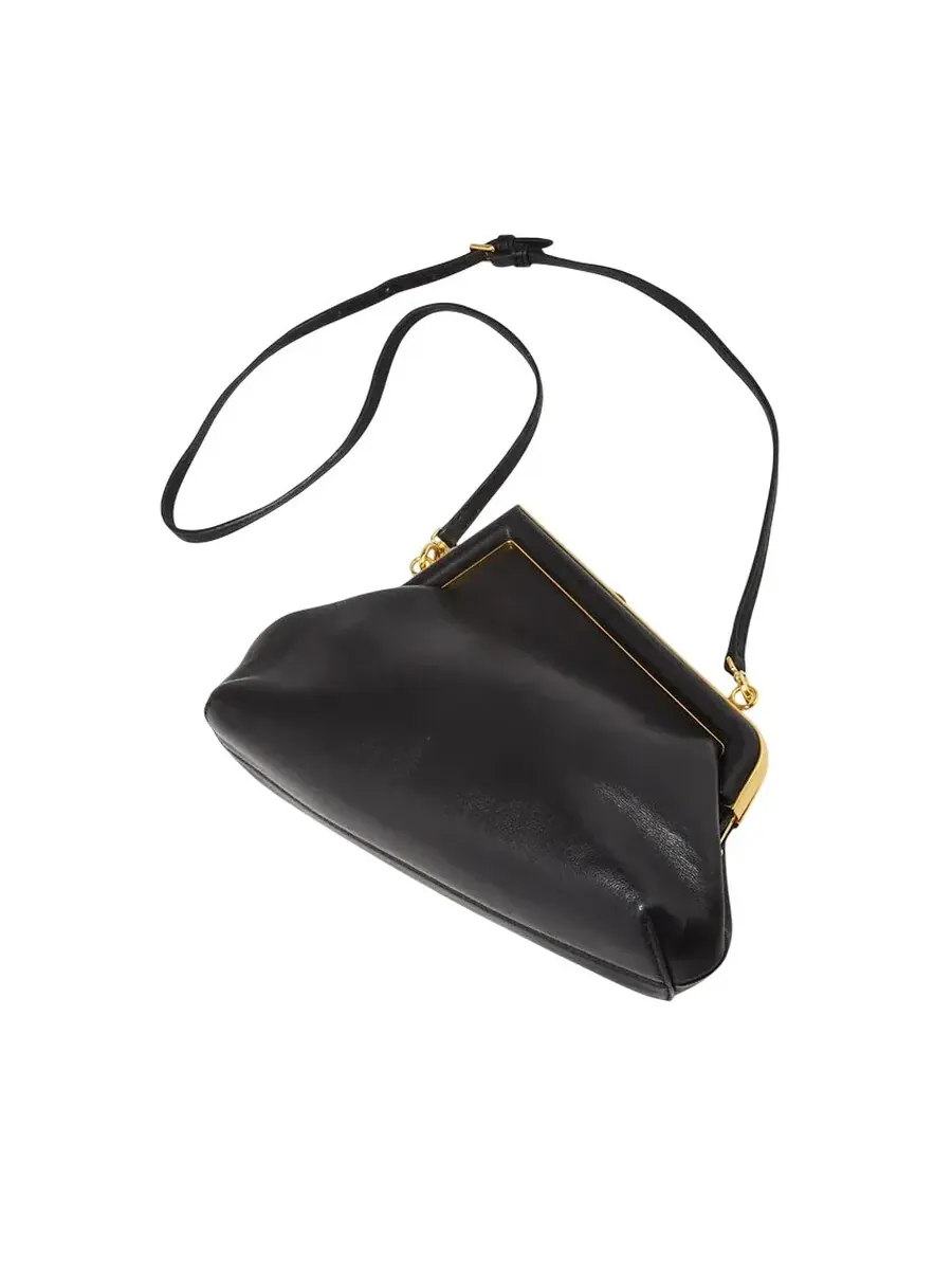 Клатч Fendi First Small из мягкой кожи наппа — изображение 2 из 3, черный