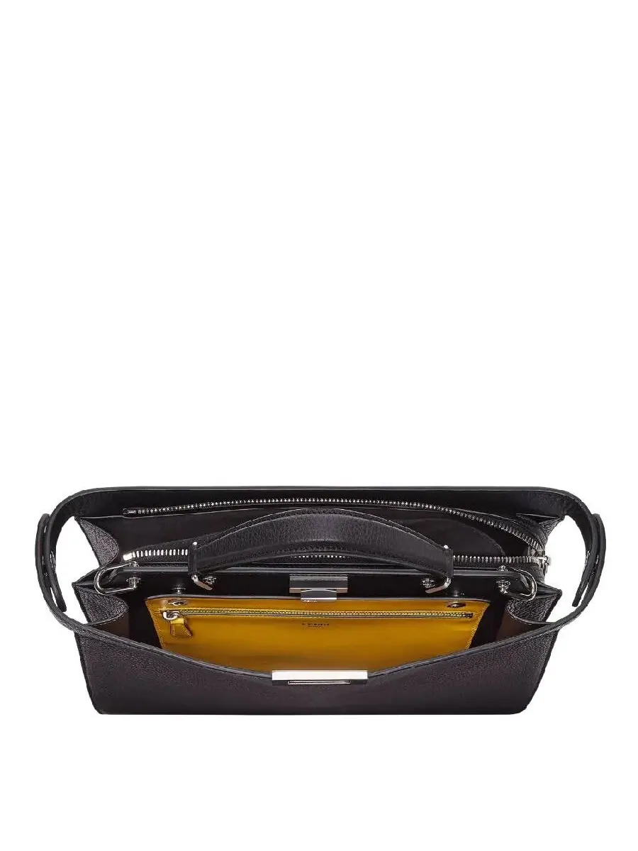 Кожаный портфель Fendi Peekaboo — 4