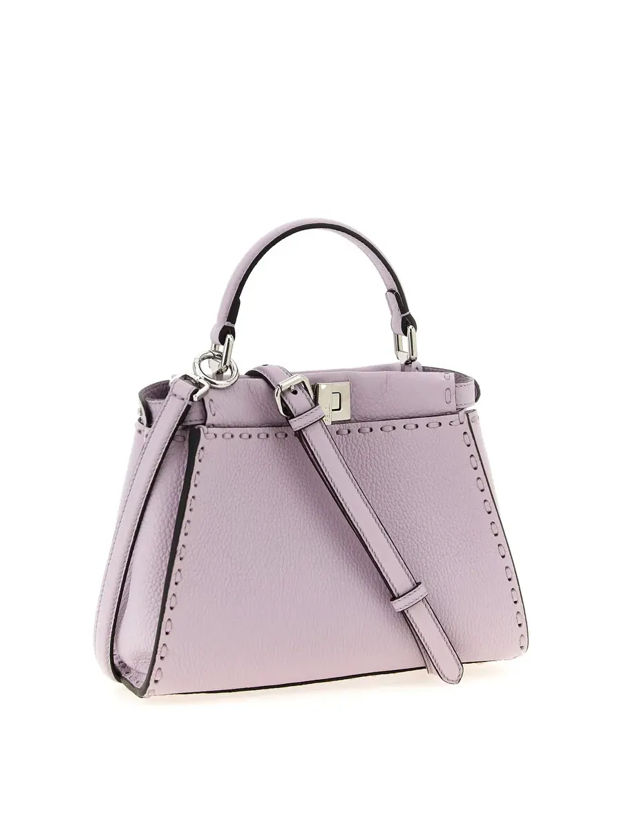 Мини-сумка Fendi Peekaboo — изображение 2 из 4, фиолетовый