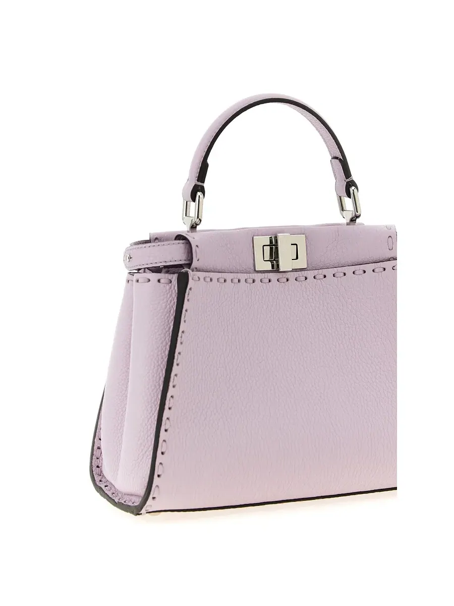 Мини-сумка Fendi Peekaboo — изображение 3 из 4, фиолетовый