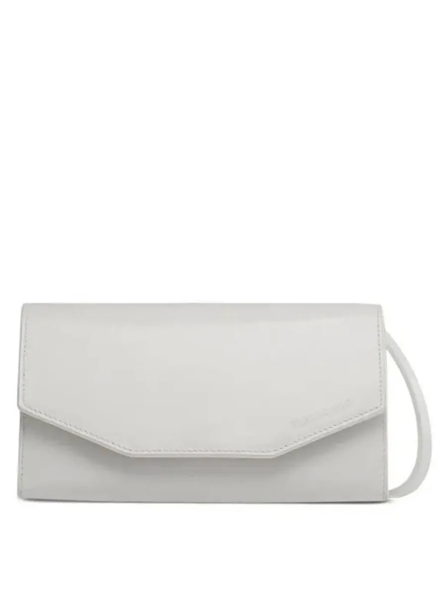 Мини-клатч Ferragamo из геометрической кожи