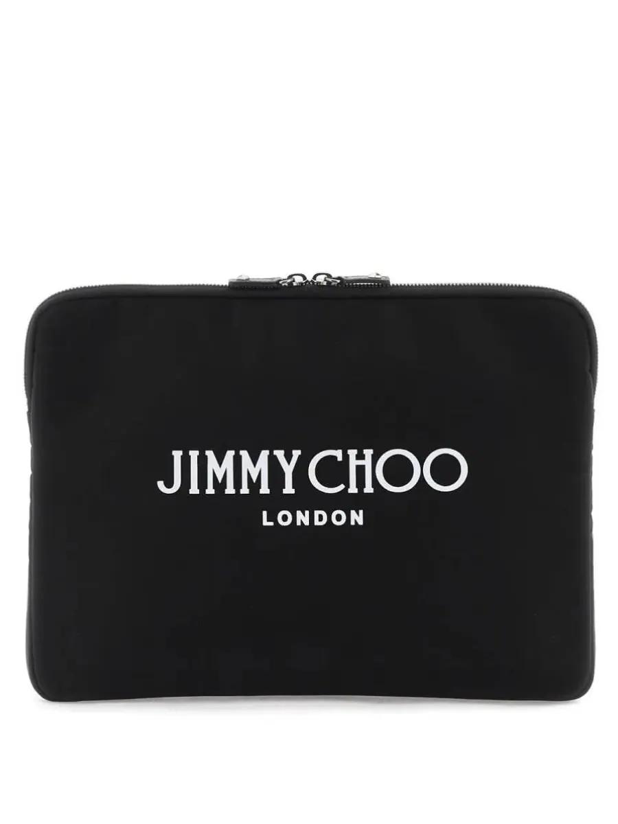 Косметичка Jimmy Choo Adler с логотипом