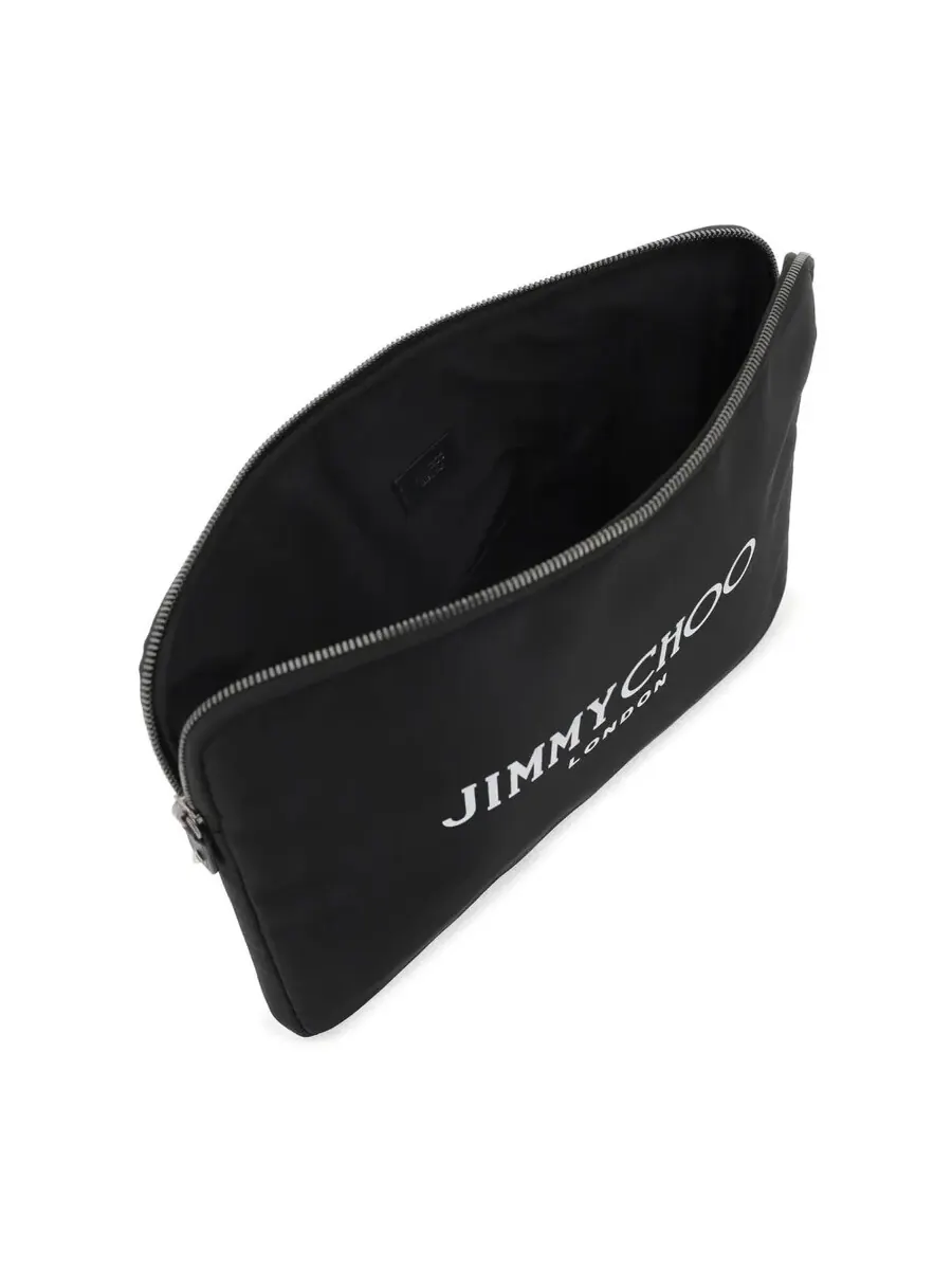 Косметичка Jimmy Choo Adler с логотипом — 4