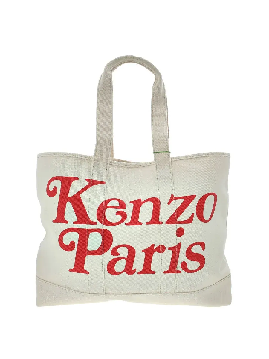 Сумка-тоут Kenzo с принтованным логотипом