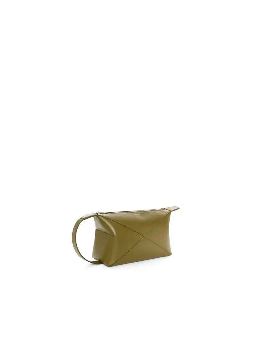 Косметичка Loewe Puzzle Fold - оливковый — 2