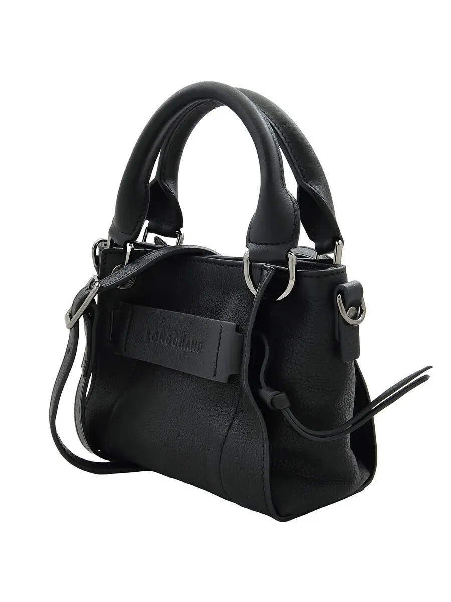 Сумка Longchamp 3D XS - Черная — изображение 3 из 5, черный