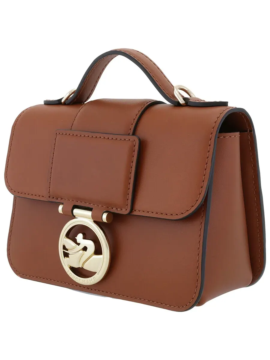 Сумка через плечо Longchamp Box-Trot XS — изображение 3 из 5, коричневый