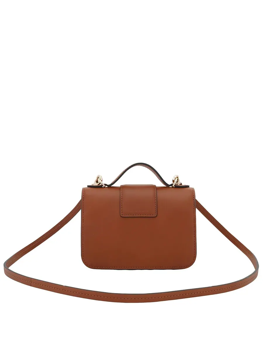 Сумка через плечо Longchamp Box-Trot XS — изображение 4 из 5, коричневый