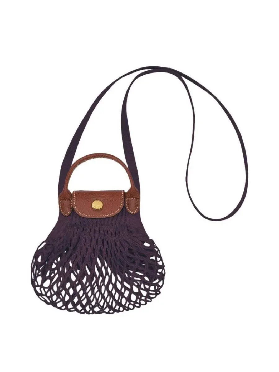 Сумка Longchamp Le Pliage Xs с сеткой