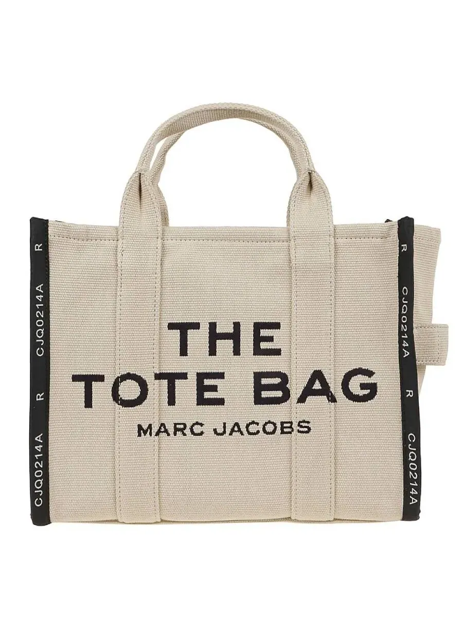 Сумка-тоут Marc Jacobs Medium из жаккарда - бежевый