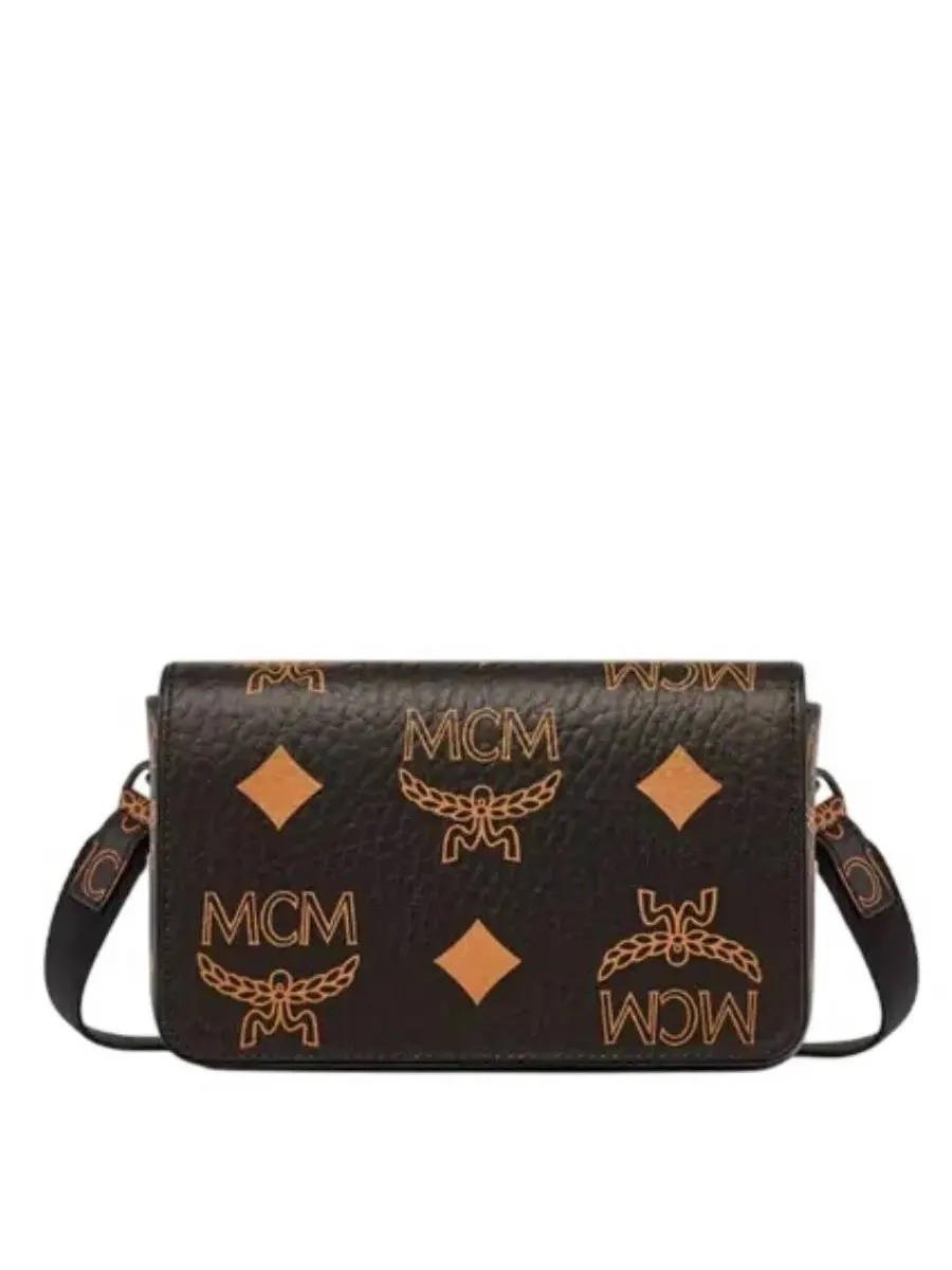Сумка для камеры MCM Maxi Visetos Aren — черный