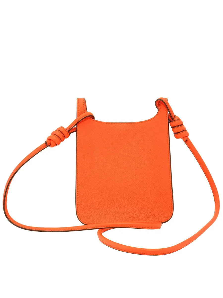 Мини-сумка через плечо MCM Mini Himmel Hobo - оранжевая — изображение 4 из 5, оранжевый