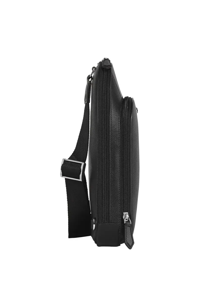Сумка Montblanc Black Sartorial из кожи через плечо — 2