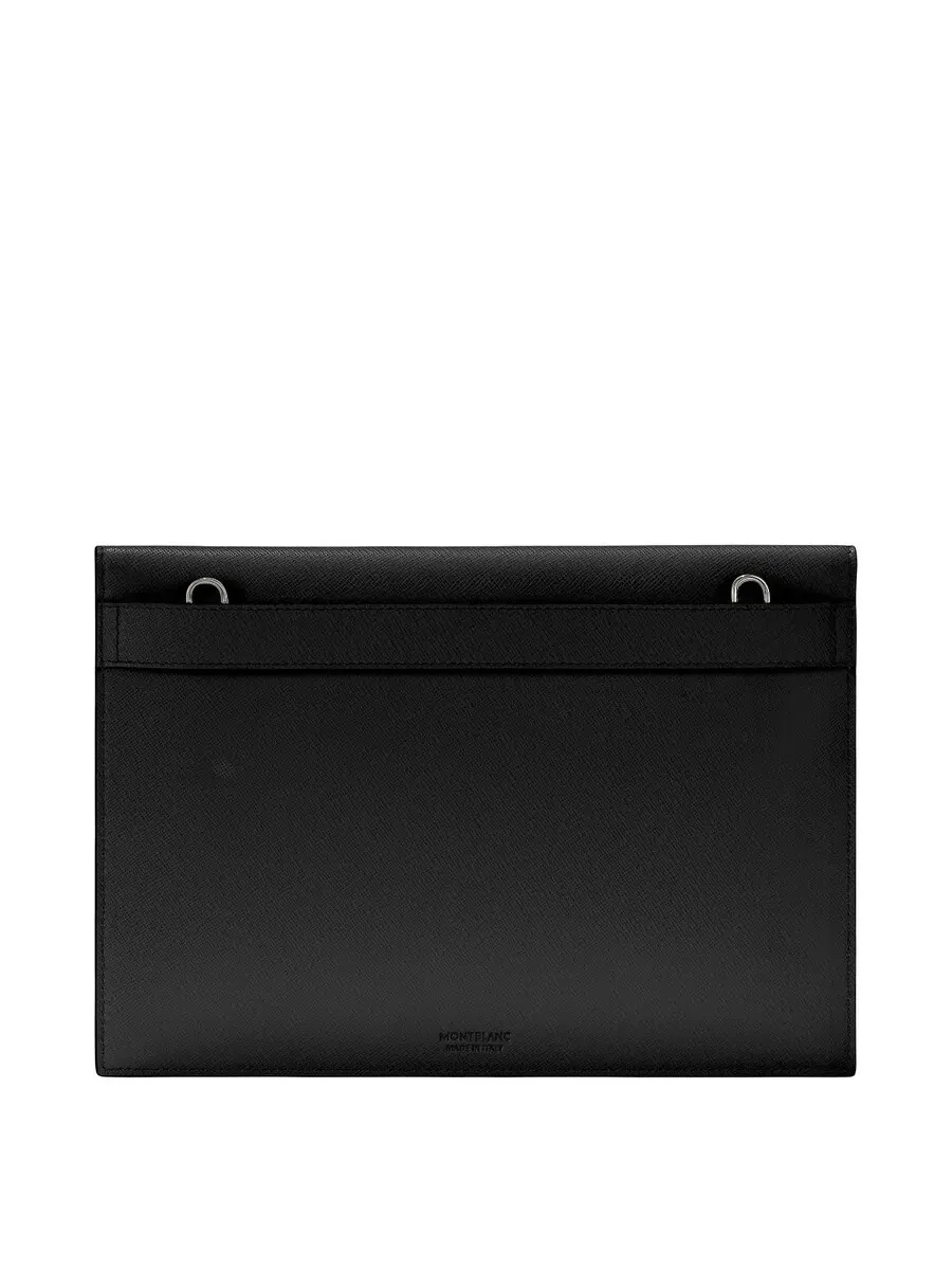 Сумка Montblanc Sartorial Envelope Leather Pouch — изображение 2 из 4, черный