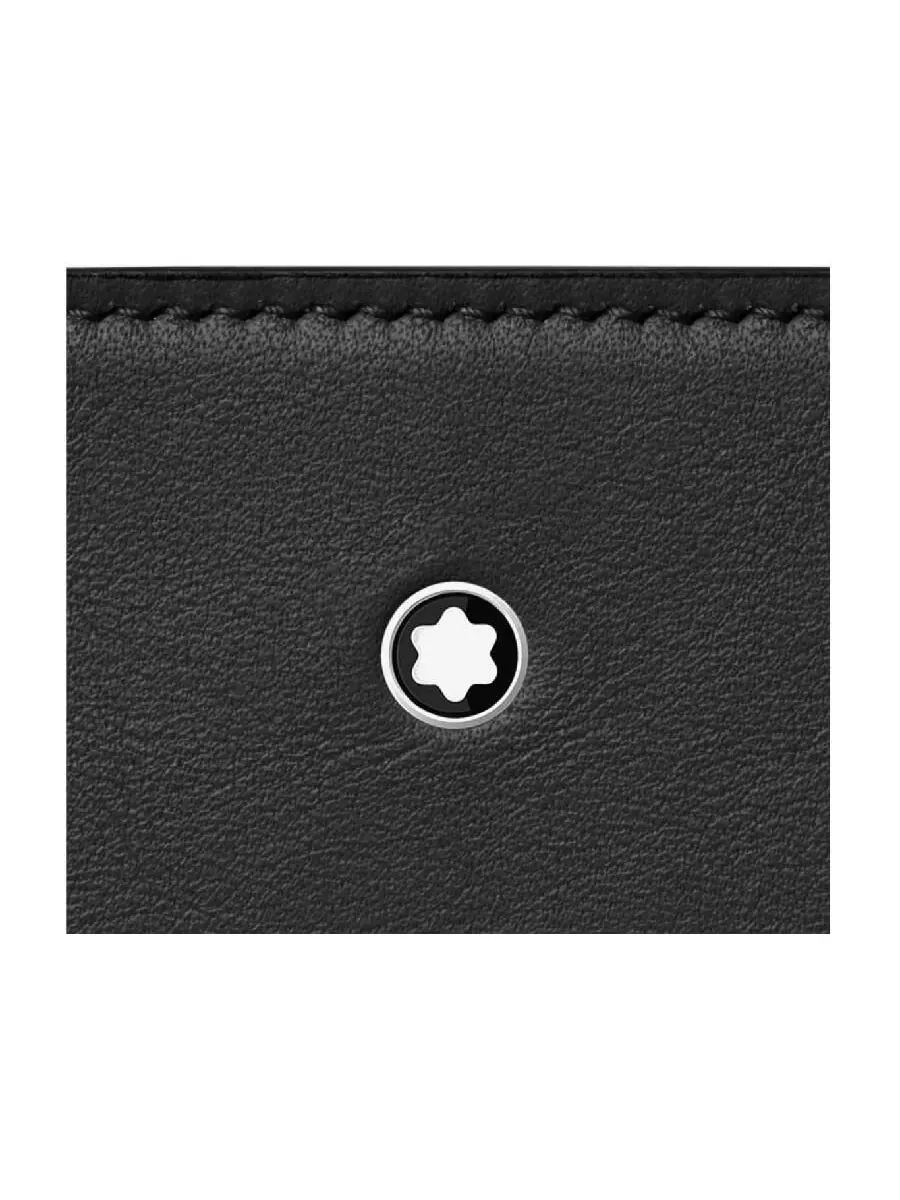 Сумка Montblanc Smartphone Leather Pouch — изображение 3 из 3, черный