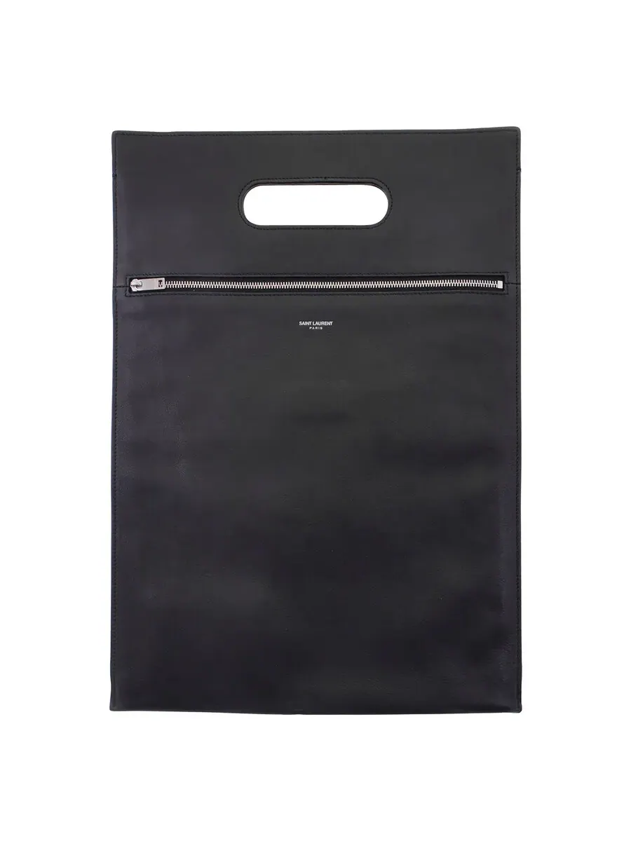 Кожаная сумка Saint Laurent La Pouch