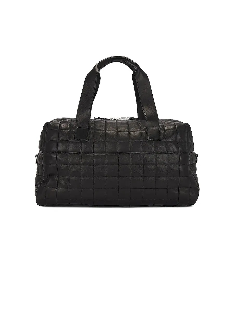 Дутый кожаный сумка-дафл Saint Laurent Nuxx L — 3